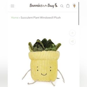 Bunnies by the bay - succulent plush